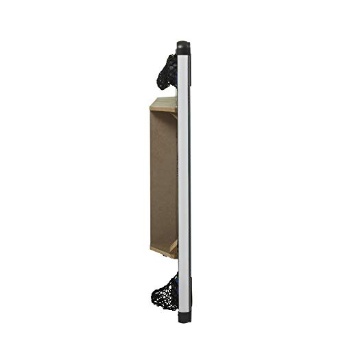 TRIUMPH Sports 6’ Portable Pop Up Folding Pool/Billiard Table with Folding Legs, Instant Assembly and Accessories Included, Blue, 72" (45-6051W)