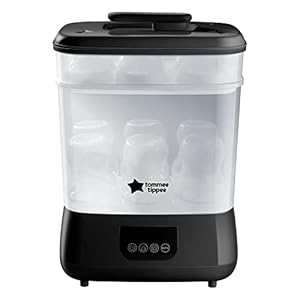 Tommee Tippee Advanced Steri-Dry Electric Steriliser and Dryer for Baby Bottles and Accessories, Kills Viruses* and 99.9…