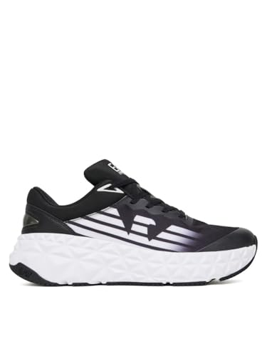 EA7 Emporio Armani Zapatillas Hombre Ultimate C2 Kombra X8X239XK432 8034149917983-42, negro/blanco, 41 1/3 EU