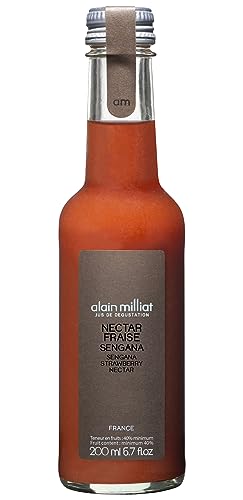 Alain Milliat Sengana Strawberry Nectar In Glass Bottle, 200 ml