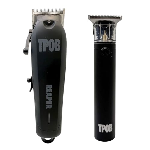 Tondeuse à cheveux TPOB Reaper Ghost pour homme 6800 tr/min noir