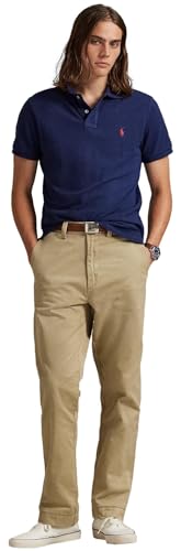 Image of POLO RALPH LAUREN Men's Custom Slim Fit Iconic Mesh Polo