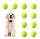 DRK INNOTECK Pet Mini Tennis Balls for Dogs - 10 Pack (Dog Ball Toys for Exercise, Interactive Dog Toys & Tennis Balls - Great for Small Dogs