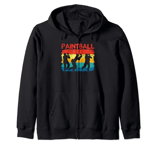 Paintball Cool Paintballers Tactical Team Sports Master Zip Hoodie
