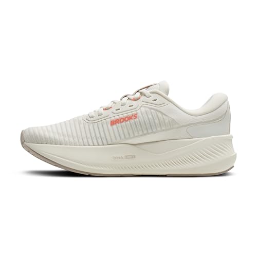 Brooks Women’s Revel Max Neutral Running & Walking Shoe - Coconut/Chateau/Peach - 8.5 Medium - image 5