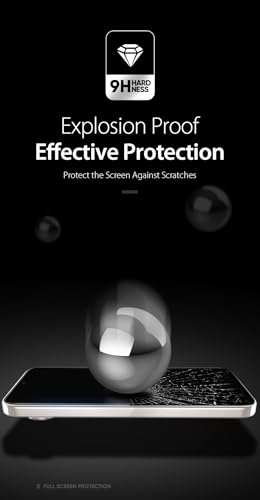 Image of Advanced HD+ Tempered Glass Gorilla Screen Protector Designed for Google Pixel 9 Pro XL - Edge to Edge Full Screen Coverage with Easy Installation Kit (Anti-Scratch)