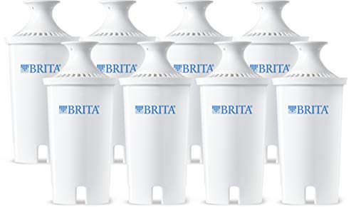 Brita Standard Replacement Filters, 8 Count, White