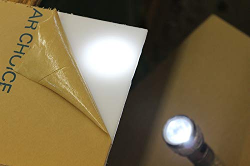 RTR_SJHTRA 1 Pieces of Acrylic PLEXIGLASS Light DIFFUSING Plastic Sheet 1/8" X 12" X 24"