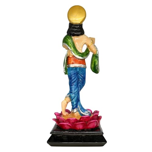 Image of Xtore Home Decor Resin Standing Krishna Statue (Multicolor, Pack of 1)