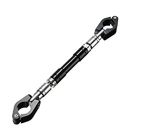 Aow Attractive Offer World Universal Adjustable Motorcycle Handlebar/Handle Rod Cross Bar (Black) B-5-image-9