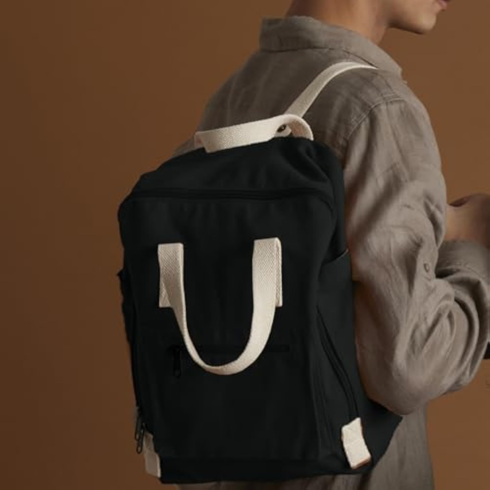Stylish Square Backpack, Functional & Versatile