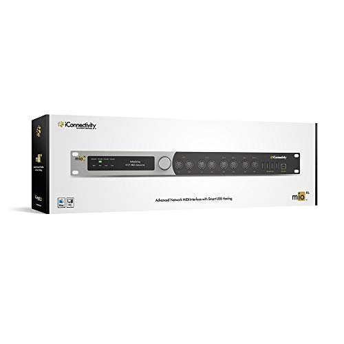 Iconnectivity Mioxl Midi Interface With 4X Midi Cable Male To Male Cable 10' Bundle #TOP3