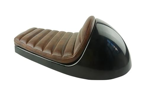 Siège de moto rétro pour Bonneville et Scrambler avec base de selle et coussin vintage