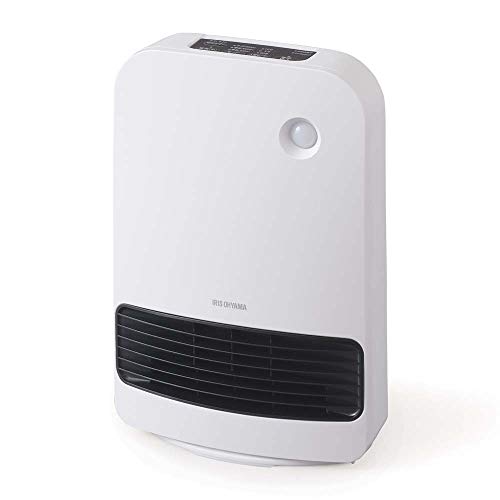 人感センサー付き大風量セラミックファンヒーター KJCH-12TD5-W ホワイト