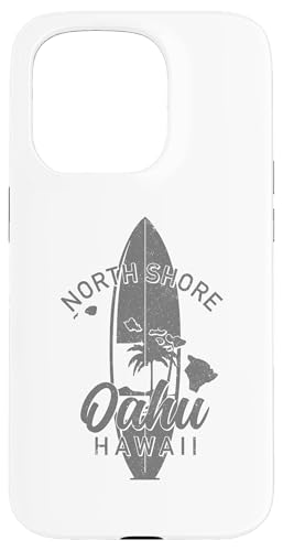 North Shore Oahu Hawaii Surf Surfing Surfista Hawaiano Carcasa para iPhone 15 Pro