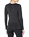 ColdPruf Women's Premium Performance Single Layer Base Layer, Long Sleeve Sun Protection Shirt and Thermal Shirt, Black, Medium
