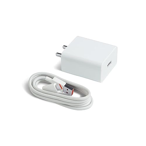 Image of Mi 33W SonicCharge 2.0 USB Charger with Type-C Cable | Qualcomm Quick Charge 3.0, BIS Certified, Made in India​