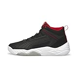 New Puma Men's Rebound Future EVO Basketball Shoe Puma Black/Red/Puma White 7.5