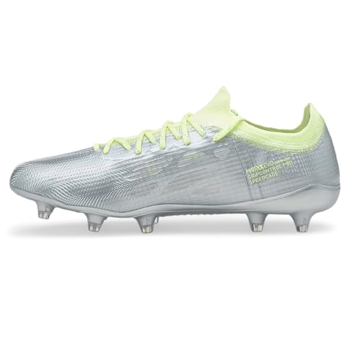 PUMA Womens Ultra 1.4 Metallic Firm GroundArtificial Ground Soccer Cleats Cleated, Firm Ground, Turf - Silver3
