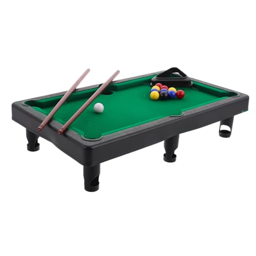 Yardwe 1 Juego Mesa de Billar Miniatura para Portátil de Coordinación y Habilidades para Construcción Resistente y Duradera para Actividades Interactivas y Entretenimiento Familiar