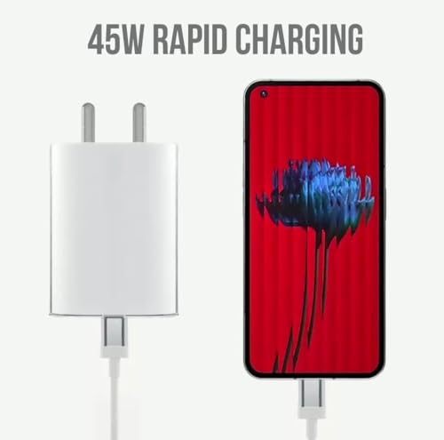 Image of Original 45W Rapid Fast Type C Mobile Phone Charger Adapter Compatible with Nothing Phone 2, Nothing Phone 2a, Phone 1, [Pd Pps Technology] (45w Nothing Phone Cable Adapter) (Nothing Phone 2)