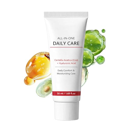 Crema De Hidratación,50 Mililitros Natural De Absorción Rápida | Crema Hidratante Corporal De Textura Ligera Para Mujeres | Para Hombres Mujeres Y Uso Diario Con Propiedades Calmantes Y Suavizantes