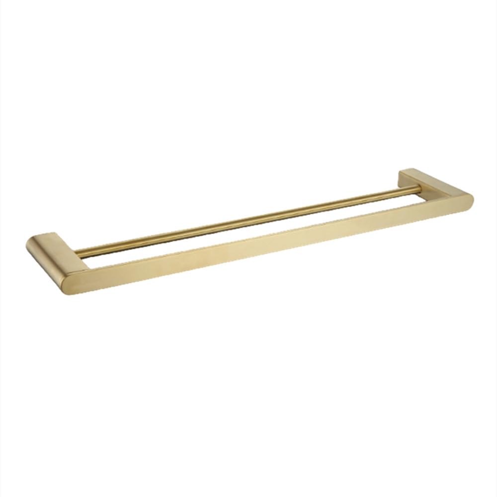 Porte-Serviettes en Acier Inoxydable 304 Or Brosé et Accessoires Douche