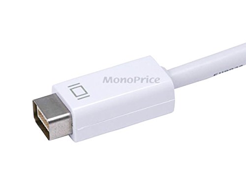 Adaptador Monoprice Mini-DVI a DVI miniatura 3