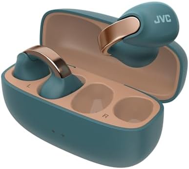 JVC Nearphones HA-NP1T-A, Cuffie in stile Earcuff con archetto lucido