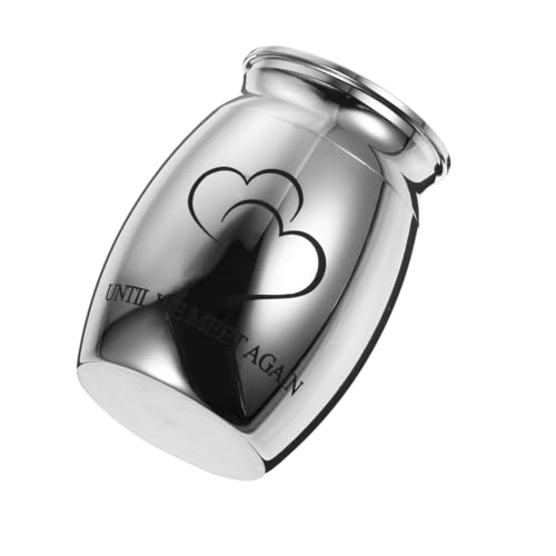 BAZEITFLOW 箱 ペット壷 鍵 ために ミニ 骨壷 火葬 ペット灰瓶 ステンレス壷 ス