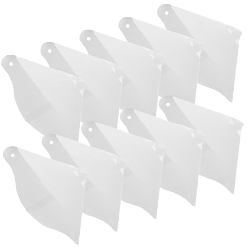 Disposable Paper Sla Filament Filter 10 Pcs White for Resin 3d Printer