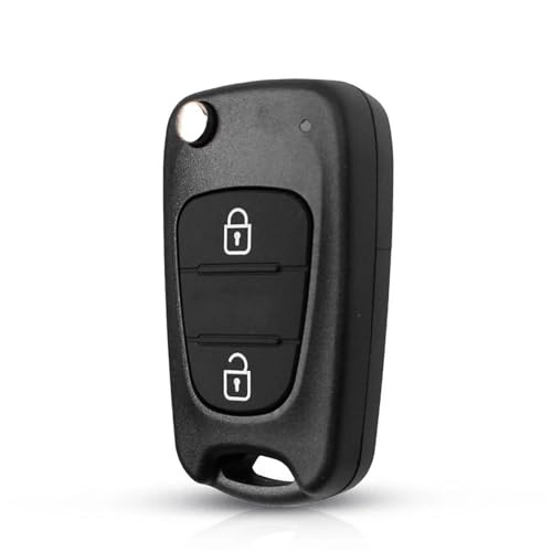 Boîtier de clé Kia Rio cassé ? Remplacer avec cette coque vide pliable à 3 boutons