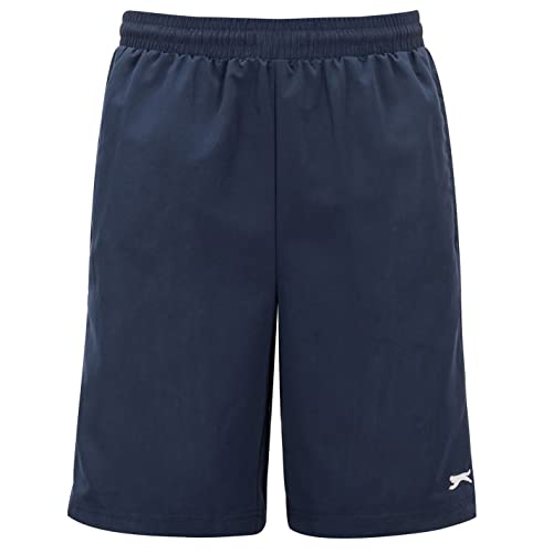 Short de fitness Slazenger bleu marine fluide et résistant 5XL