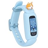 PUSOKEI Fitness Watch für Kinder, Wasserdichter Aktivitäten Watch mit Schlafmonitor, Multifunktionsuhr mit Schrittzähler, Wecker, Anruferbenachrichtigung, Schritt Kalorienzähler, Kindergeschenk