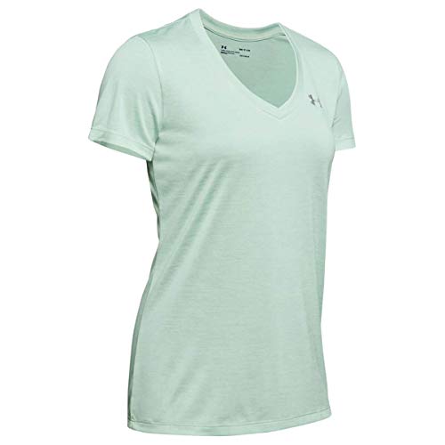 Image of Under Armour Womens Tech V-Neck Twist Short-Sleeve T-Shirt