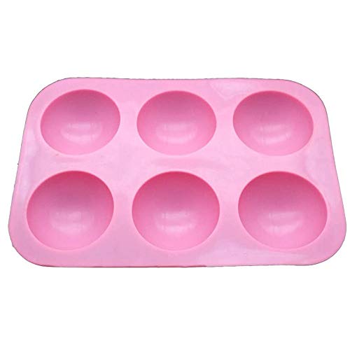 image for nanjingqin Half Circle Silicone Mold, Christmas Share Semi Sphere Sili