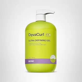 DevaCurl Ultra Defining Gel Strong Hold Non-Crunch Styler | Non-Flaking Formula | Non-Sticky