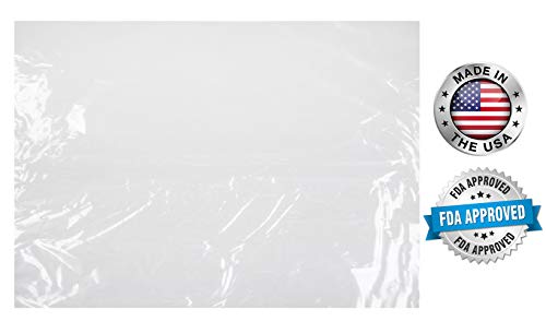 APQ Pack of 250 Steam Table Pan Liners with Twist Tie 24 x 17 for 1/2 Pan. Disposable Polyethylene Pan Liners 24x17. Poly Bun Pan Covers for Caterers, Cafeterias, Restaurants.