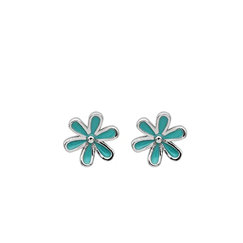 Boucles d'oreilles marguerite argent 925 massif aux finitions soignées