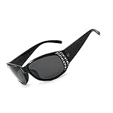 Rhinestone Polarized Sandy beach Full Reading Sunglasses , women Stylish Readers driving Safety uv...