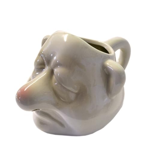 Séparateur d'oeuf en céramique de dessin animé laid, séparateur de jaune d'oeuf blanc, séparateur d'œufs pour la cuisine