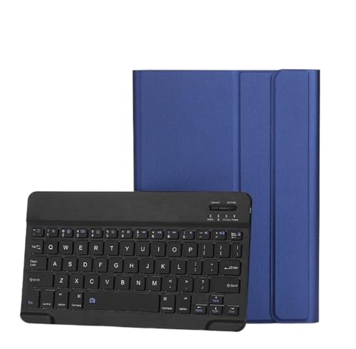 Funda teclado iPad Pro 12.9 pulgadas carcasa desmontable retroiluminada azul universal