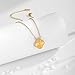 18K Gold Plated Four Leaf Clover Necklace for Women Lucky Clover Pendant Dainty Gold Necklace Elegant Jewelry Gift for Any Occasion