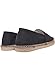 Urban Classics Herren TB2120-Canvas Slipper Espadrilles, Black