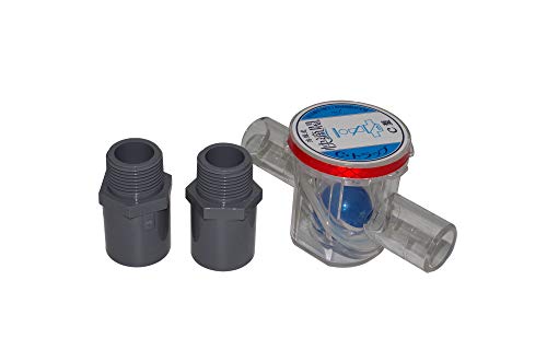 KFK C Type Float Ball Air Conditioner Drain Discharge Trap Keeps Bugs & Any Foul Odors from Backing up in The Drain line