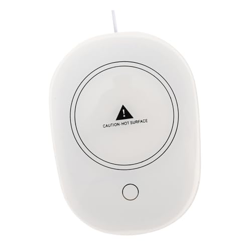 Mikinona Coffee Mug Warmer Electric Thermostat Cup Warmer for Coffee Milk Tea Soup Maintains Temperature Safe Design for Office Home Use