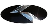 Metal Skin K Emblem Badge Overlay for KIA Telluride 2020 Gloss Black/Chrome K Front/Rear 2pc (Loden)