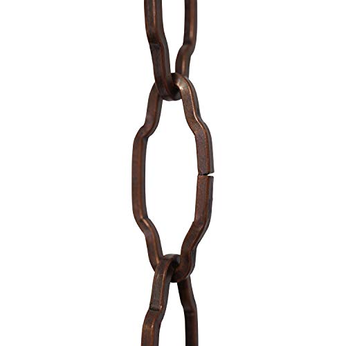 Image of RCH Hardware CH-S57-33-AC Steel Chandelier Chain, Antique Copper (1 Foot)