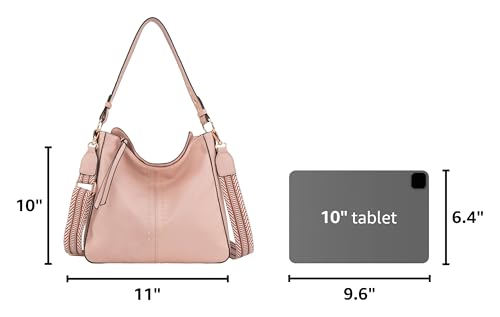 Image of Montana West Hobo Bags for Women Top Handle Satchel Shoulder Purse Bucket Handbag