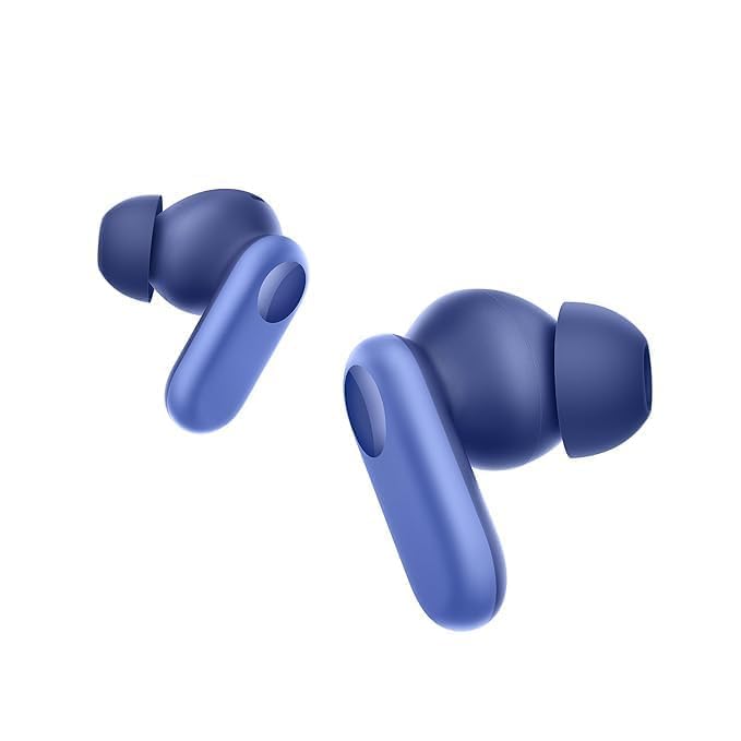 Image of in-Ear True Wireless Earbuds for OnePlus Nord 5 Mobile Earbuds with Mic 2r, 12.4mm Drivers, Playback:Upto 48hr case,4-Mic Design, IP55 Rating, TWS Ear Buds with mic (Blue, 2R, SZ.C)